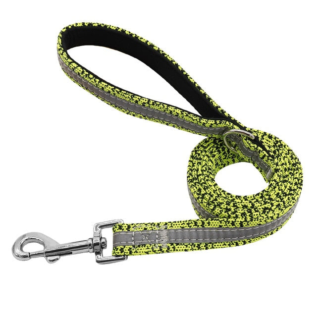 Nylon Reflective Dog Leash.