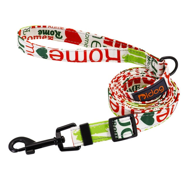 Vibrant Printed Dog Leash.