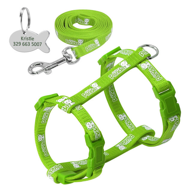 Dog Walking Adjustable Harness.