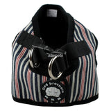 Dog Walking Striped Harness Set.