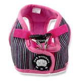Dog Walking Striped Harness Set.