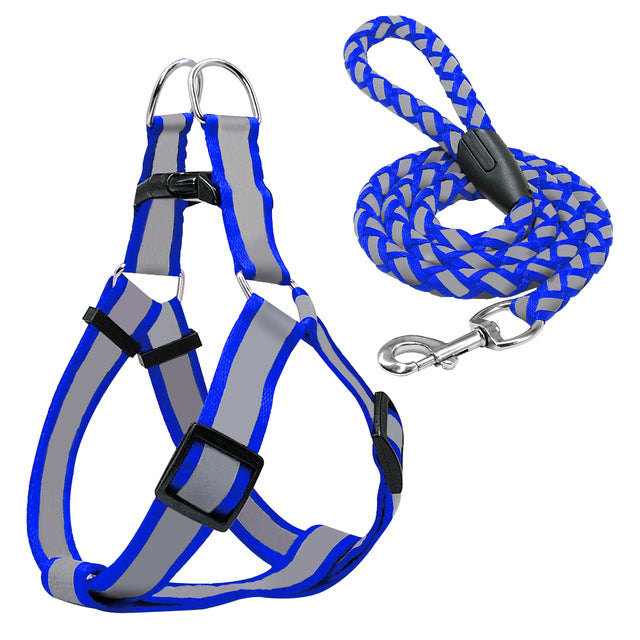 Halter Dog Harness Vest Set.