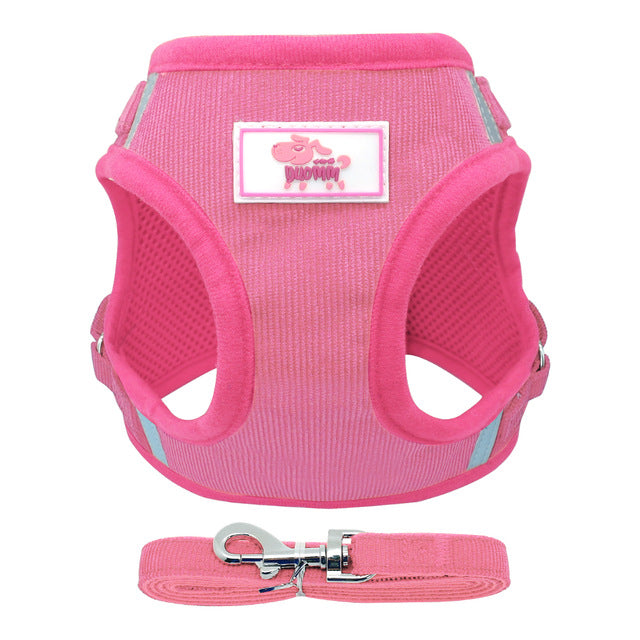 Pet Small Dog Breathable Mesh Harness