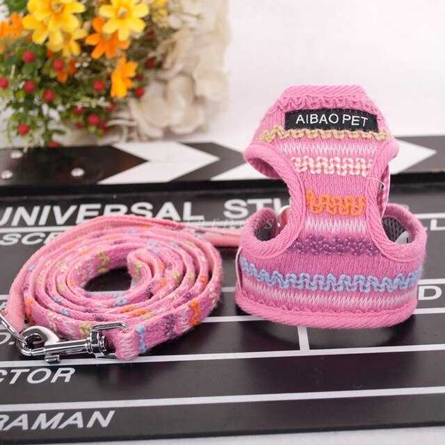 Dog Walking Harness Set.