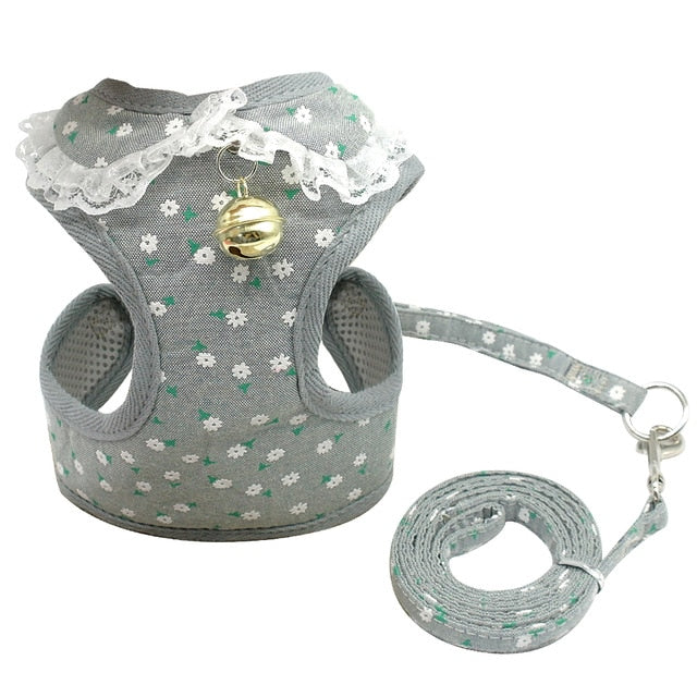 Bell Harness & Leash Set.