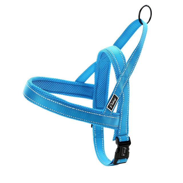 best reflective blue dog harness