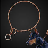 Dog Snake Choker Chain Collar.