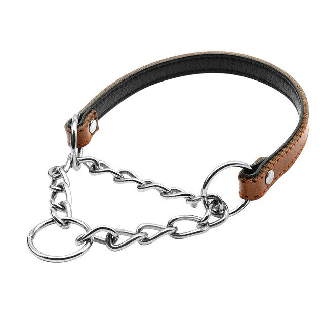 Durable Dog Chain Training Collar.