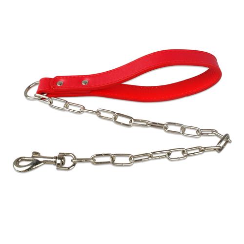 Durable Chain Dog Leash.