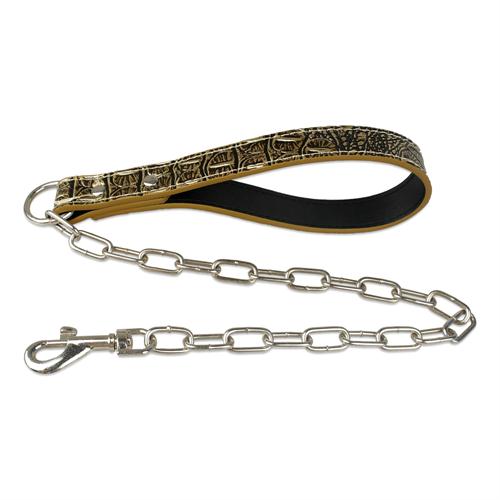 Durable Chain Dog Leash.