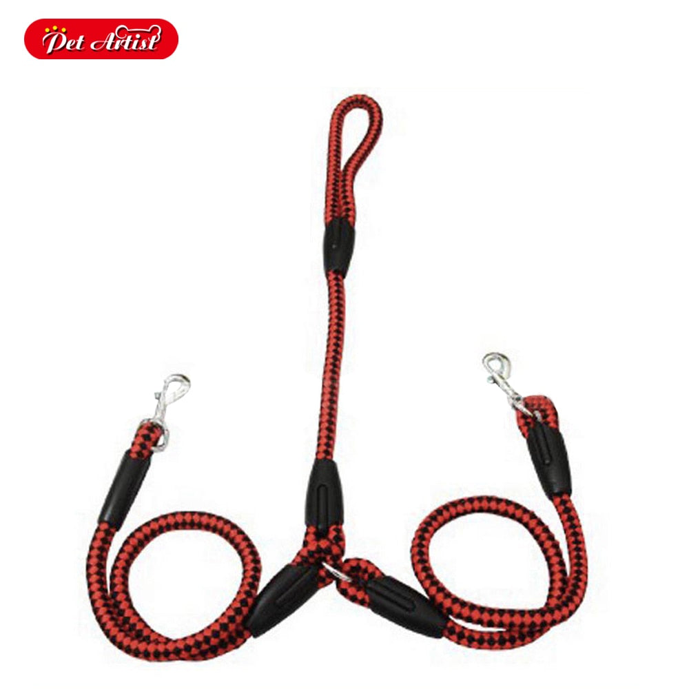 Braided Dual Dog Leash.