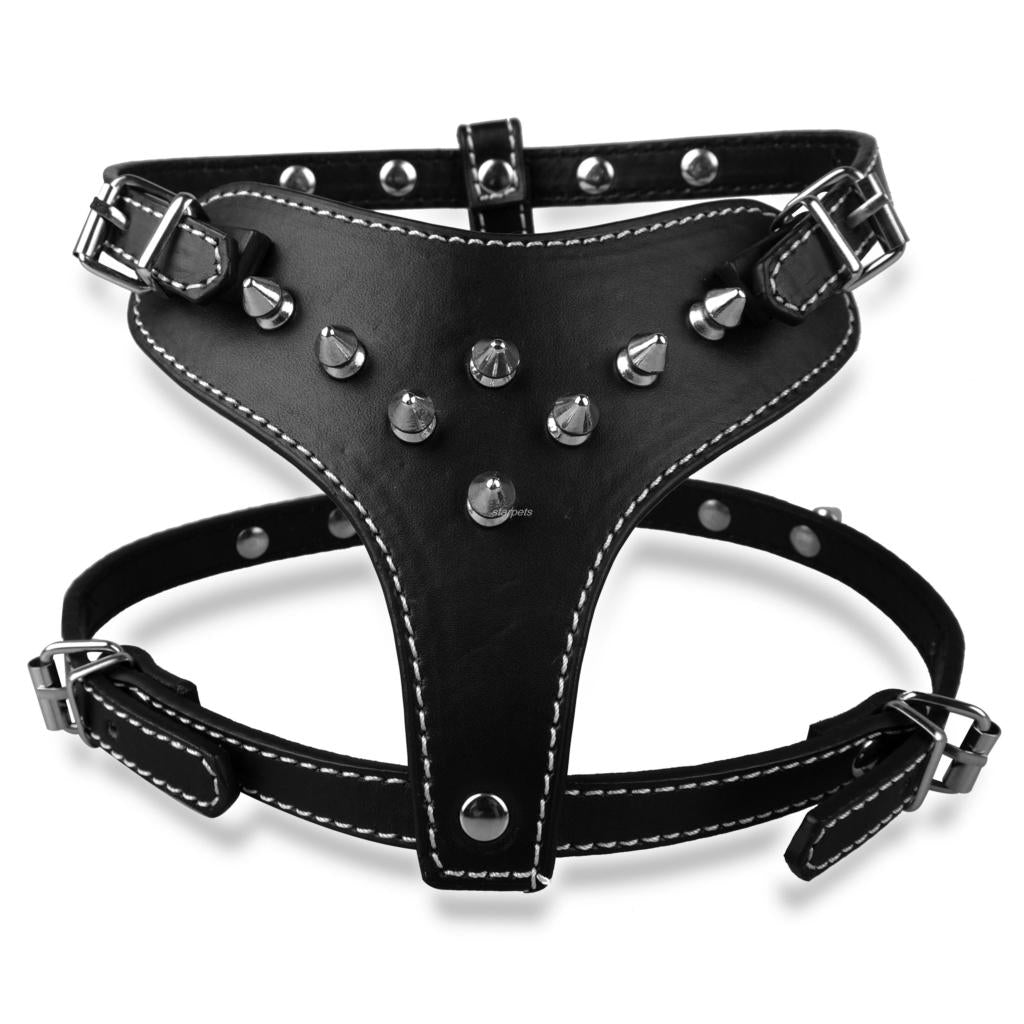 Adjustable Spiked Studded Dog Harness.