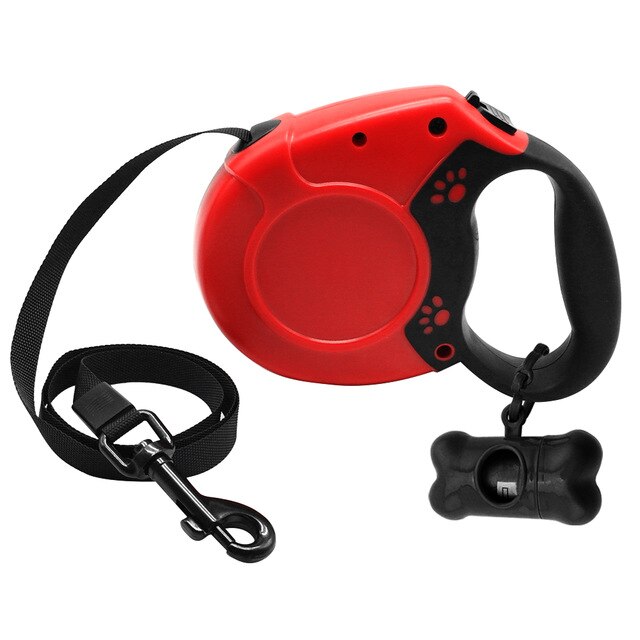 Traction Retractable 16ft Dog Leash.