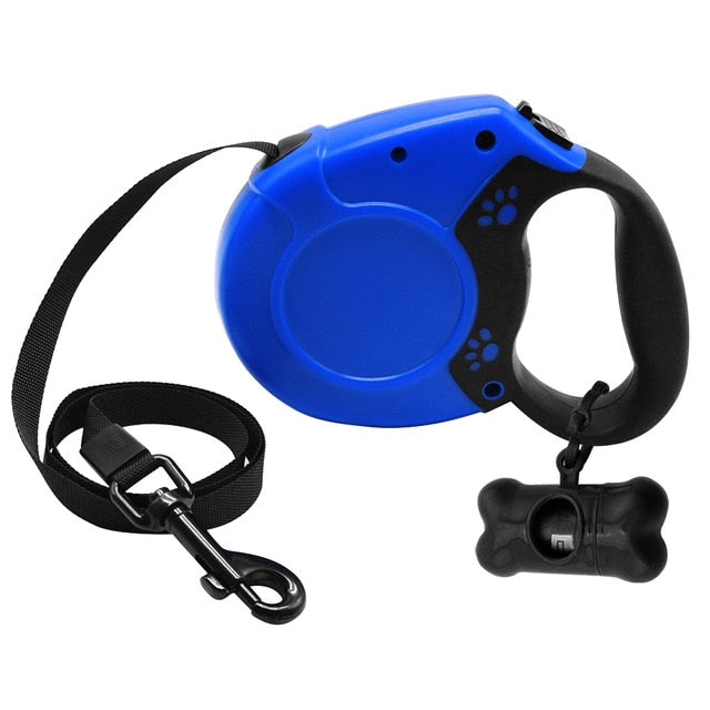 Traction Retractable 16ft Dog Leash.