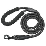 braided reflective rope leash