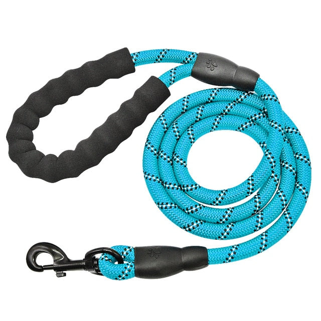 braided reflective dog leads