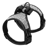 Full Rhinestone Dog Harness.
