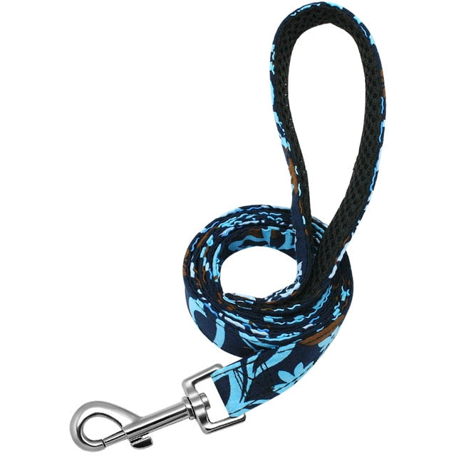 Printed Personalized Dog Leash Set.