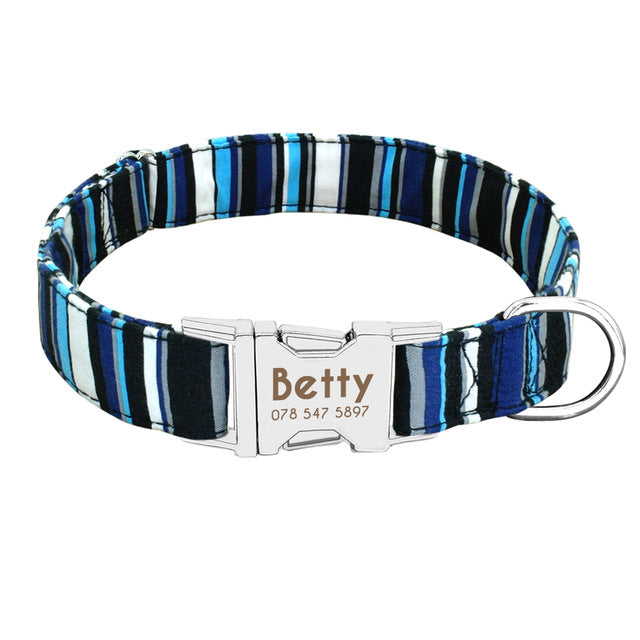 Printed Personalized Dog Leash Set.
