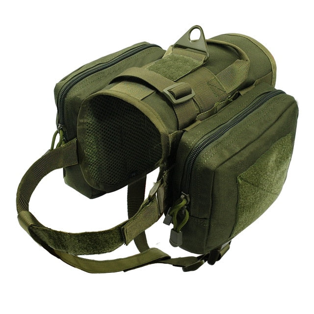 Tactical Dog Harness Military Molle Harness.