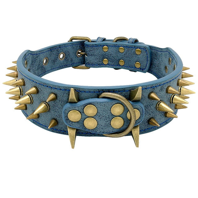 spiky dog collar