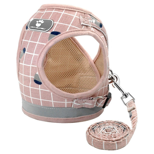 Soft Mesh Dog Harness.