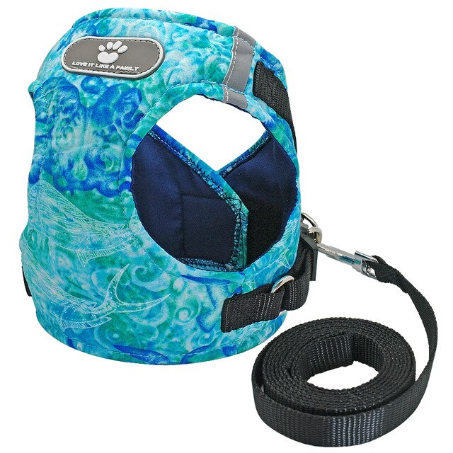 Soft Mesh Dog Harness.